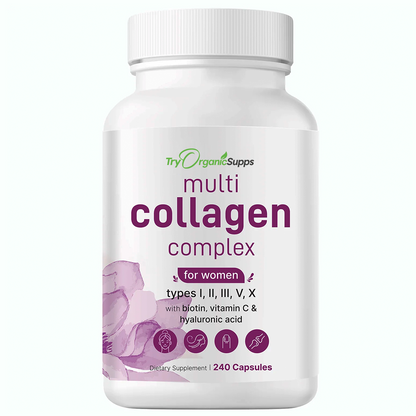 Multi Collagen Complex for Women, 240 Capsules